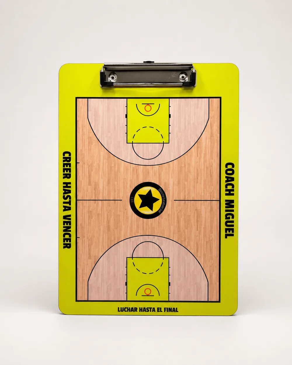 Quadro personalizado de uma equipa