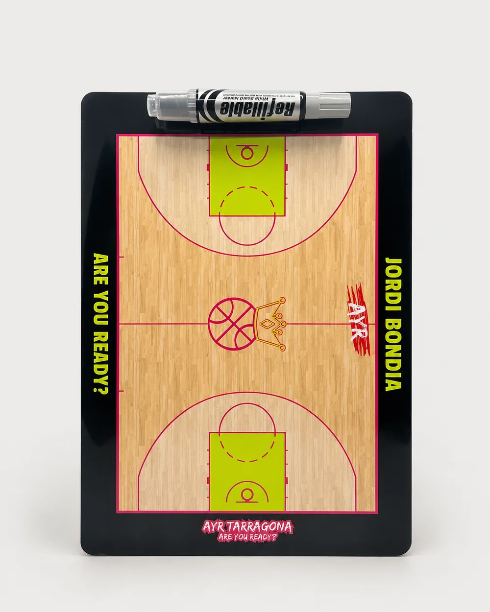 Quadro personalizado de uma equipa