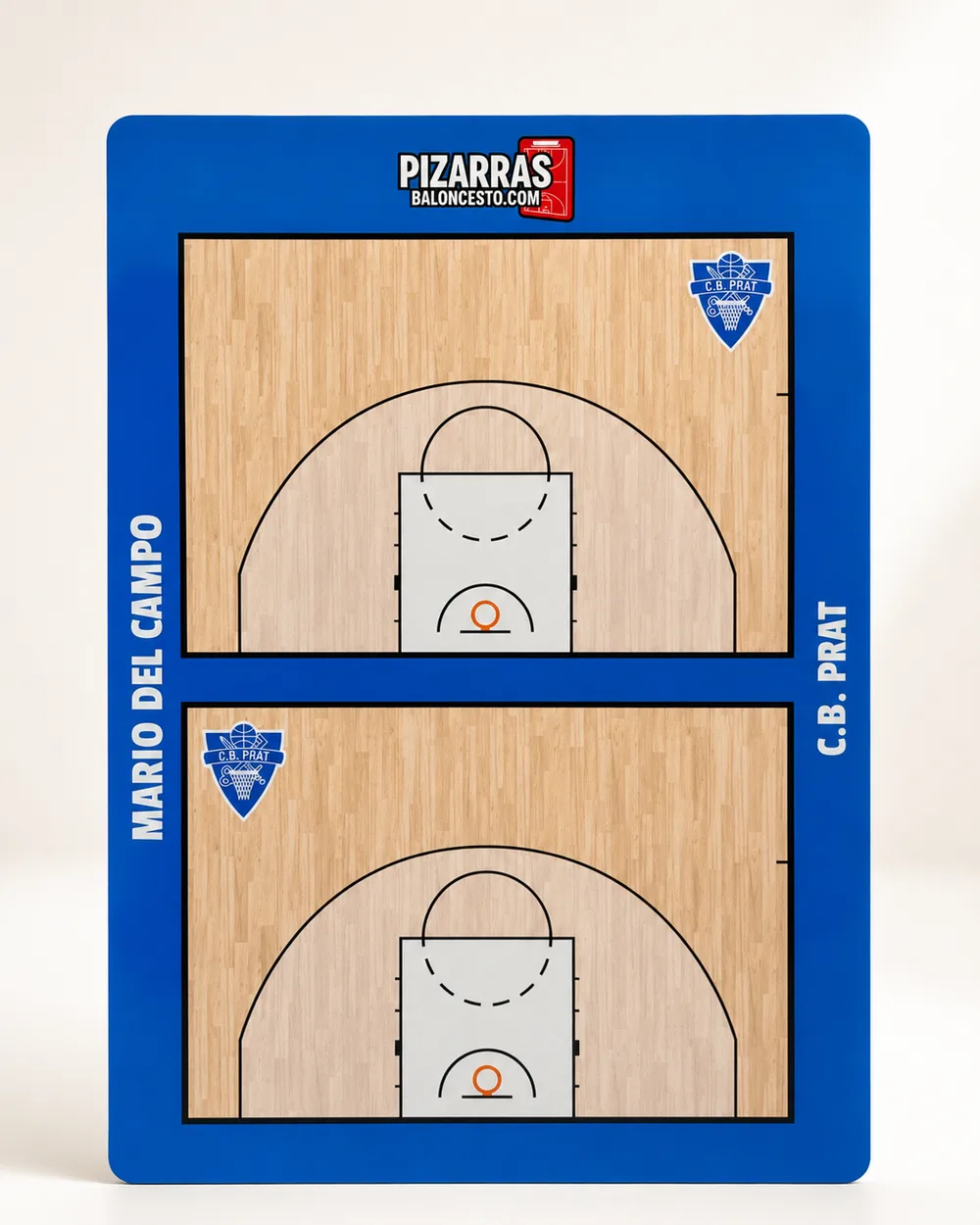 Quadro personalizado de uma equipa