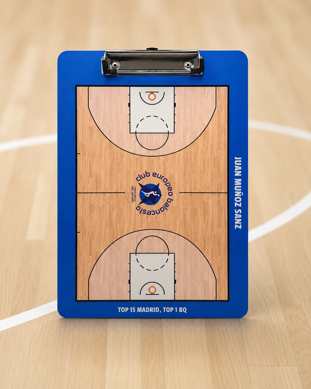 Quadro personalizado de uma equipa