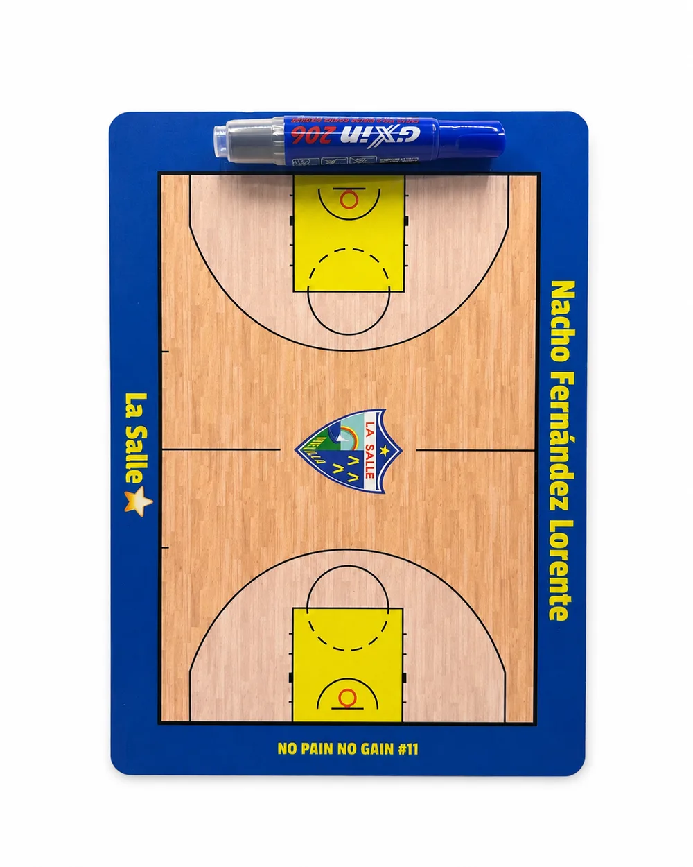 Quadro personalizado de uma equipa